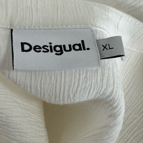 Desigual Embroidered Flower Blouse - Picture 16 of 16